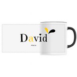 Mug - David - 6 Coloris - Cadeau Original - Cadeau Personnalisable - Cadeaux-Positifs.com -Unique-Blanc-