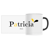 Mug - Patricia - 6 Coloris - Cadeau Original - Cadeau Personnalisable - Cadeaux-Positifs.com -Unique-Blanc-