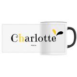Mug - Charlotte - 6 Coloris - Cadeau Original - Cadeau Personnalisable - Cadeaux-Positifs.com -Unique-Blanc-