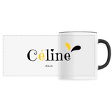 Mug - Céline - 6 Coloris - Cadeau Original - Cadeau Personnalisable - Cadeaux-Positifs.com -Unique-Blanc-