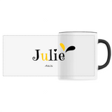 Mug - Julie - 6 Coloris - Cadeau Original - Cadeau Personnalisable - Cadeaux-Positifs.com -Unique-Blanc-