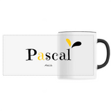 Mug - Pascal - 6 Coloris - Cadeau Original - Cadeau Personnalisable - Cadeaux-Positifs.com -Unique-Blanc-