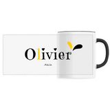 Mug - Olivier - 6 Coloris - Cadeau Original - Cadeau Personnalisable - Cadeaux-Positifs.com -Unique-Blanc-