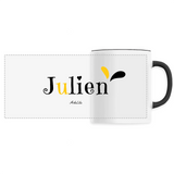 Mug - Julien - 6 Coloris - Cadeau Original - Cadeau Personnalisable - Cadeaux-Positifs.com -Unique-Blanc-