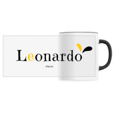 Mug - Leonardo - 6 Coloris - Cadeau Original - Cadeau Personnalisable - Cadeaux-Positifs.com -Unique-Blanc-