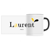 Mug - Laurent - 6 Coloris - Cadeau Original - Cadeau Personnalisable - Cadeaux-Positifs.com -Unique-Blanc-