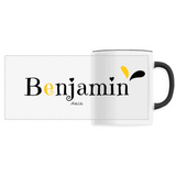 Mug - Benjamin - 6 Coloris - Cadeau Original - Cadeau Personnalisable - Cadeaux-Positifs.com -Unique-Blanc-