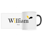 Mug - William - 6 Coloris - Cadeau Original - Cadeau Personnalisable - Cadeaux-Positifs.com -Unique-Blanc-