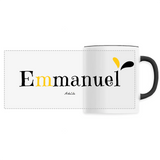 Mug - Emmanuel - 6 Coloris - Cadeau Original - Cadeau Personnalisable - Cadeaux-Positifs.com -Unique-Blanc-
