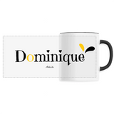 Mug - Dominique - 6 Coloris - Cadeau Original - Cadeau Personnalisable - Cadeaux-Positifs.com -Unique-Blanc-