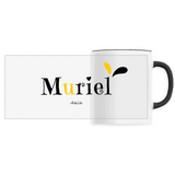 Mug - Muriel - 6 Coloris - Cadeau Original - Cadeau Personnalisable - Cadeaux-Positifs.com -Unique-Blanc-