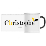 Mug - Christophe - 6 Coloris - Cadeau Original - Cadeau Personnalisable - Cadeaux-Positifs.com -Unique-Blanc-