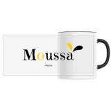 Mug - Moussa - 6 Coloris - Cadeau Original - Cadeau Personnalisable - Cadeaux-Positifs.com -Unique-Blanc-