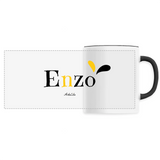 Mug - Enzo - 6 Coloris - Cadeau Original - Cadeau Personnalisable - Cadeaux-Positifs.com -Unique-Blanc-