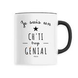 Mug - Un Ch'ti trop Génial - 6 Coloris - Cadeau Original - Cadeau Personnalisable - Cadeaux-Positifs.com -Unique-Noir-
