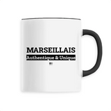 Mug - Marseillais - 6 Coloris - Cadeau Original - Cadeau Personnalisable - Cadeaux-Positifs.com -Unique-Blanc-