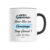 Mug - Merci vous êtes un Concierge trop Génial - 6 Coloris - Cadeau Personnalisable - Cadeaux-Positifs.com -Unique-Blanc-