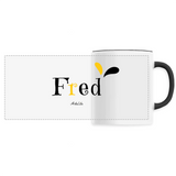 Mug - Fred - 6 Coloris - Cadeau Original - Cadeau Personnalisable - Cadeaux-Positifs.com -Unique-Blanc-