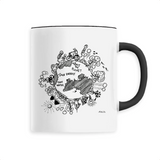 Mug - Save the Planet - 6 Coloris - Cadeau Engagé - Cadeau Personnalisable - Cadeaux-Positifs.com -Unique-Blanc-