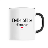 Mug - Belle-Mère d'amour - 6 Coloris - Cadeau Original - Cadeau Personnalisable - Cadeaux-Positifs.com -Unique-Blanc-