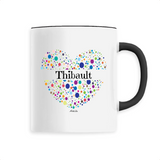 Mug - Thibault (Coeur) - 6 Coloris - Cadeau Unique & Tendre - Cadeau Personnalisable - Cadeaux-Positifs.com -Unique-Blanc-