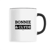 Mug - Bonnie & Clyde - 6 Coloris - Cadeau Original & Mythique - Cadeau Personnalisable - Cadeaux-Positifs.com -Unique-Blanc-