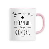 Mug - Un Thérapeute trop Génial - 6 Coloris - Cadeau Original - Cadeau Personnalisable - Cadeaux-Positifs.com -Unique-Rose-