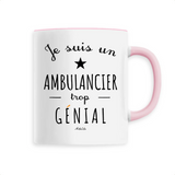 Mug - Un Ambulancier trop Génial - 6 Coloris - Cadeau Original - Cadeau Personnalisable - Cadeaux-Positifs.com -Unique-Rose-
