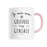 Mug - Une Golfeuse trop Géniale - 6 Coloris - Cadeau Original - Cadeau Personnalisable - Cadeaux-Positifs.com -Unique-Blanc-