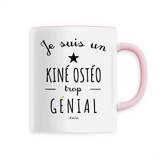 Mug - Un Kiné Ostéo trop Génial - 6 Coloris - Cadeau Original - Cadeau Personnalisable - Cadeaux-Positifs.com -Unique-Blanc-