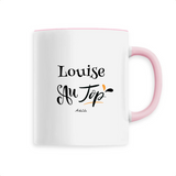 Mug - Louise au Top - 6 Coloris - Cadeau Original - Cadeau Personnalisable - Cadeaux-Positifs.com -Unique-Rose-