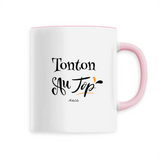 Mug - Tonton au Top - 6 Coloris - Cadeau Original - Cadeau Personnalisable - Cadeaux-Positifs.com -Unique-Blanc-