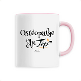 Mug - Ostéopathe au Top - 6 Coloris - Cadeau Original - Cadeau Personnalisable - Cadeaux-Positifs.com -Unique-Blanc-