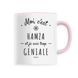 Mug - Hamza est trop Géniale - 6 Coloris - Cadeau Original - Cadeau Personnalisable - Cadeaux-Positifs.com -Unique-Blanc-