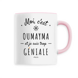 Mug - Oumayma est trop Géniale - 6 Coloris - Cadeau Original - Cadeau Personnalisable - Cadeaux-Positifs.com -Unique-Blanc-