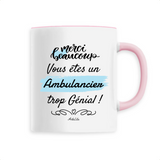 Mug - Merci Ambulancier - 6 Coloris - Cadeau Original - Cadeau Personnalisable - Cadeaux-Positifs.com -Unique-Blanc-