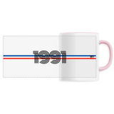 Mug - Année 1991 - 6 Coloris - Cadeau Original - Cadeau Personnalisable - Cadeaux-Positifs.com -Unique-Bleu-