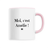 Mug - Moi c'est Amélie - 6 Coloris - Cadeau Original - Cadeau Personnalisable - Cadeaux-Positifs.com -Unique-Blanc-