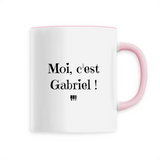 Mug - Moi c'est Gabriel - 6 Coloris - Cadeau Original - Cadeau Personnalisable - Cadeaux-Positifs.com -Unique-Blanc-