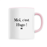 Mug - Moi c'est Hugo - 6 Coloris - Cadeau Original - Cadeau Personnalisable - Cadeaux-Positifs.com -Unique-Blanc-