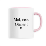 Mug - Moi c'est Olivier - 6 Coloris - Cadeau Original - Cadeau Personnalisable - Cadeaux-Positifs.com -Unique-Rose-