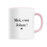 Mug - Moi c'est Johan - 6 Coloris - Cadeau Original - Cadeau Personnalisable - Cadeaux-Positifs.com -Unique-Rose-