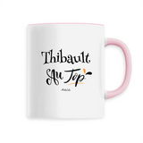 Mug - Thibault au Top - 6 Coloris - Cadeau Original - Cadeau Personnalisable - Cadeaux-Positifs.com -Unique-Blanc-