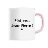 Mug - Moi c'est Jean-Pierre - 6 Coloris - Cadeau Original - Cadeau Personnalisable - Cadeaux-Positifs.com -Unique-Blanc-