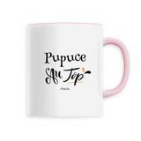 Mug - Pupuce au Top - 6 Coloris - Cadeau Original - Cadeau Personnalisable - Cadeaux-Positifs.com -Unique-Blanc-