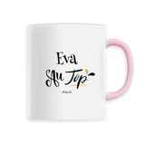Mug - Eva au Top - 6 Coloris - Cadeau Original - Cadeau Personnalisable - Cadeaux-Positifs.com -Unique-Blanc-