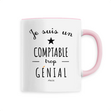 Mug - Un Comptable trop Génial - 6 Coloris - Cadeau Original - Cadeau Personnalisable - Cadeaux-Positifs.com -Unique-Blanc-