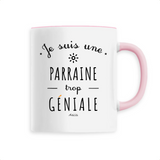Mug - Une Parraine trop Géniale - 6 Coloris - Cadeau Original - Cadeau Personnalisable - Cadeaux-Positifs.com -Unique-Blanc-