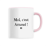 Mug - Moi c'est Arnaud - 6 Coloris - Cadeau Original - Cadeau Personnalisable - Cadeaux-Positifs.com -Unique-Rose-