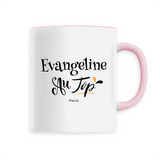 Mug - Evangeline au Top - 6 Coloris - Cadeau Original - Cadeau Personnalisable - Cadeaux-Positifs.com -Unique-Blanc-